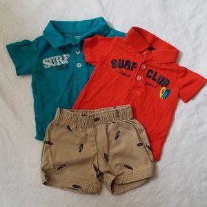 Carter's surf theme size 6m bundle